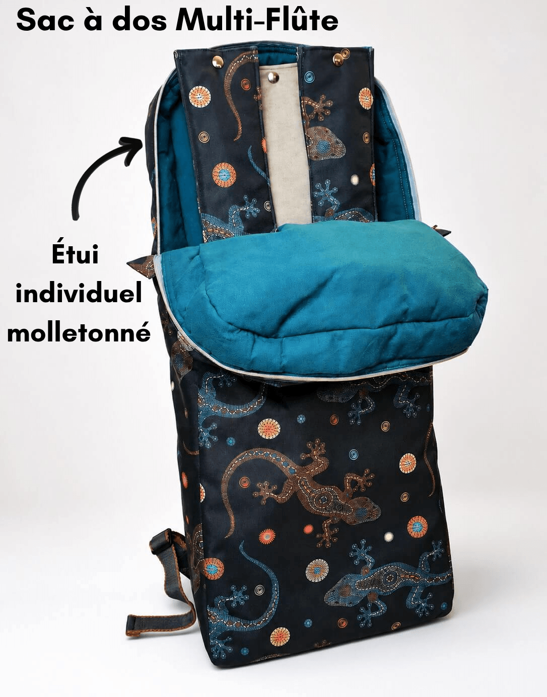 Sac à dos multi-flute détail