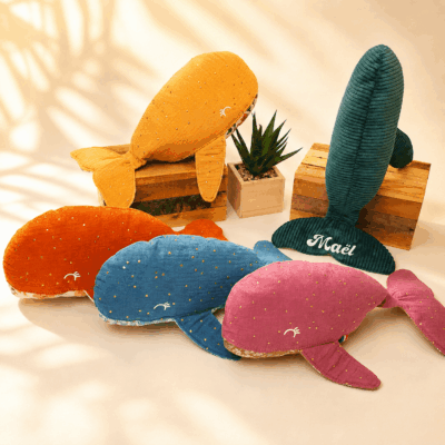 Doudou baleine présentation